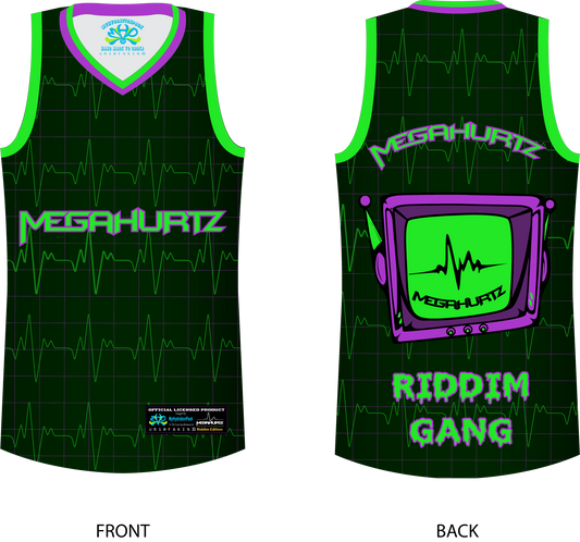 Megahurtz Riddim Gang official Basketball Jersey