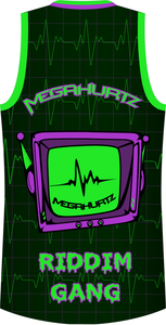 Official Megahurtz Riddim Gang Basketball Jersey