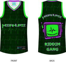 Load image into Gallery viewer, Megahurtz Riddim Gang official Basketball Jersey